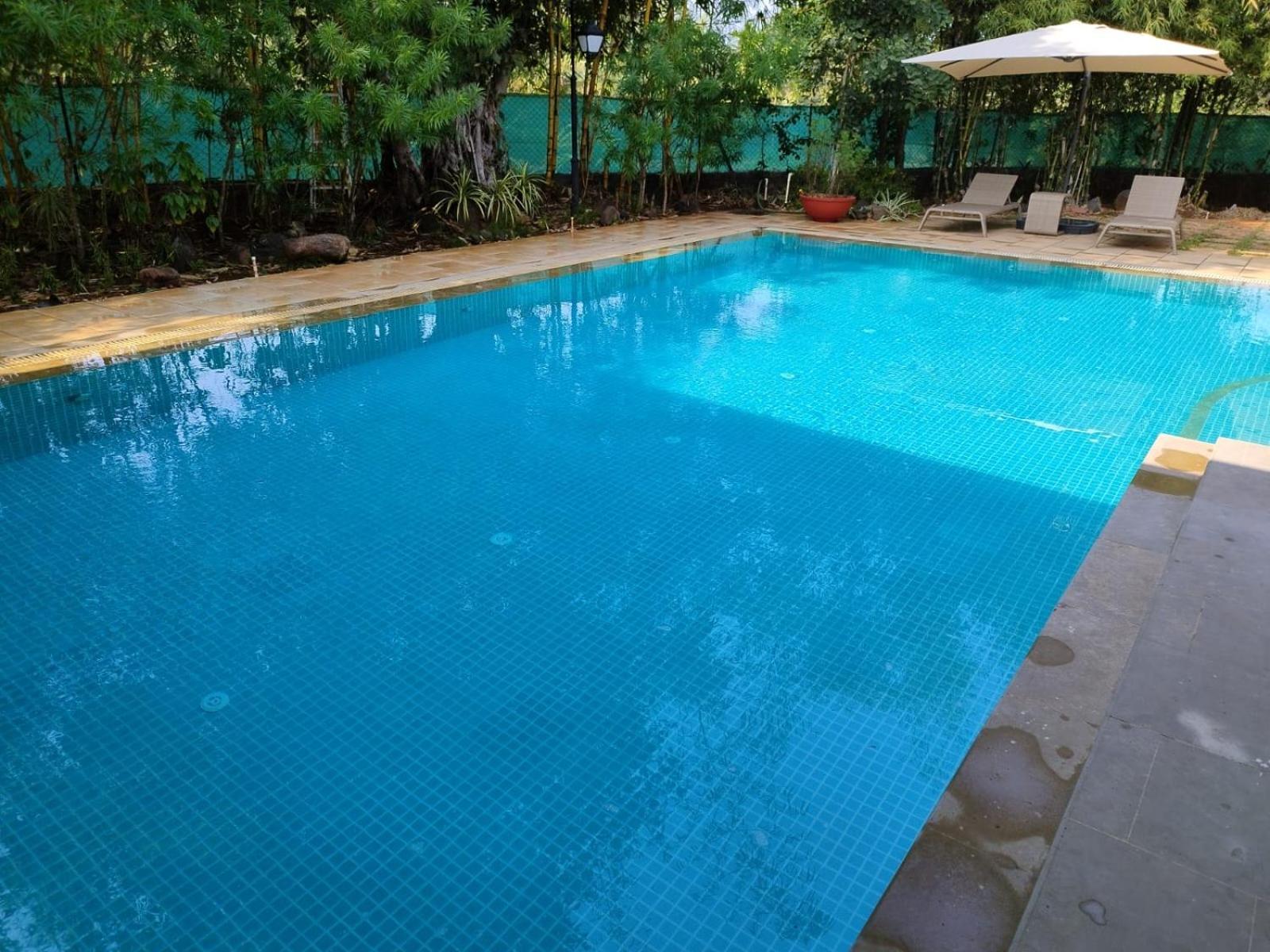 Casa Blanca 3Bhk W/Pool Near Mandwa, Alibaug Villa Alībāg Dış mekan fotoğraf