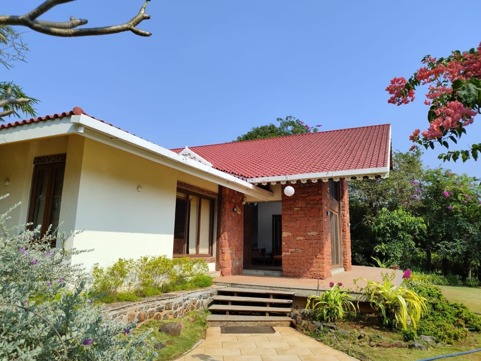 Casa Blanca 3Bhk W/Pool Near Mandwa, Alibaug Villa Alībāg Dış mekan fotoğraf